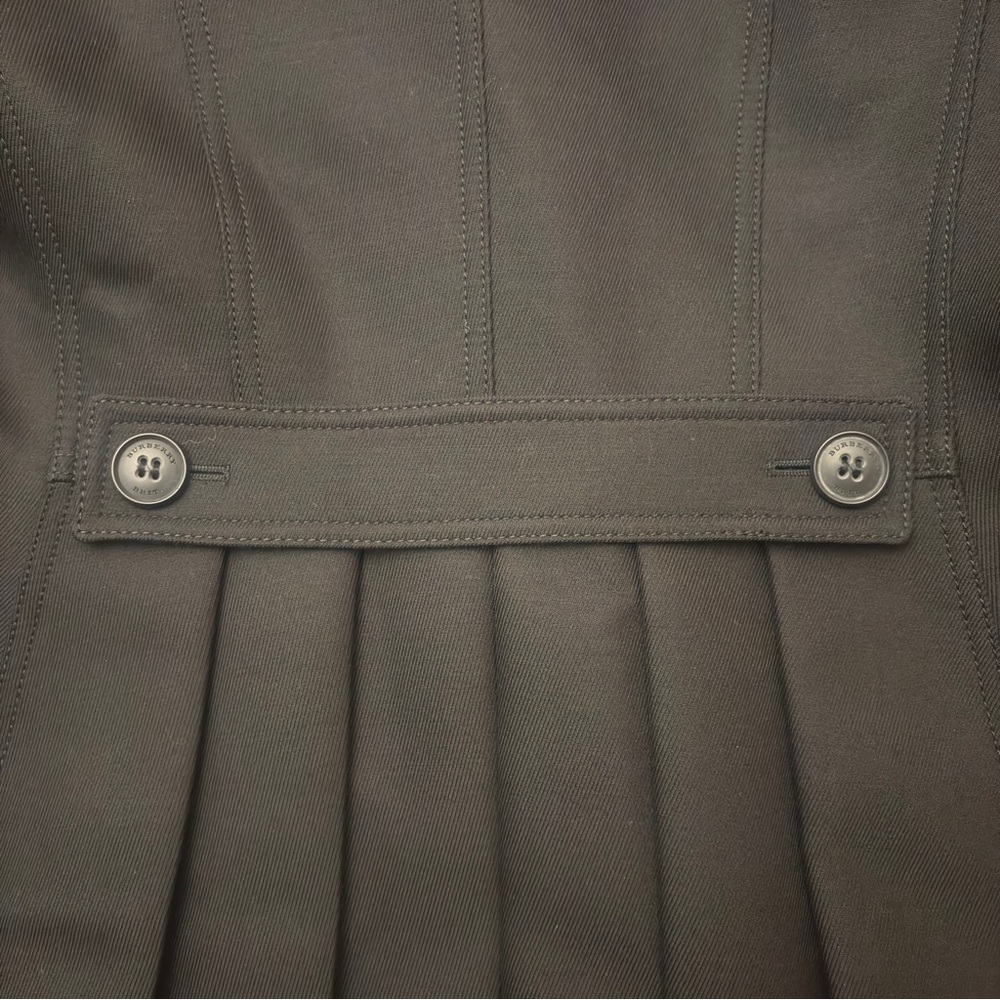 Burberry Brit Black Double-Breasted Trench Coat - Picture 4 of 16